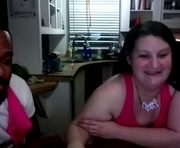 queenking55 is a  year old couple webcam sex model.