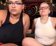 bigbootybaddies is a 23 year old couple webcam sex model.